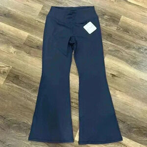 NWT Yelete Active Flare Pants Large Dark Gray